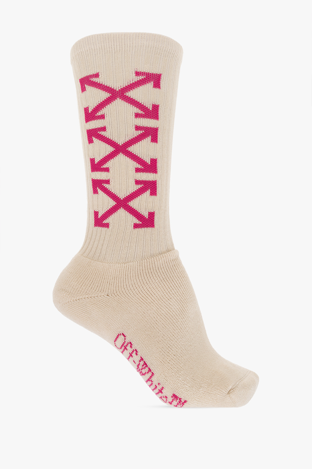 Off white clearance pink socks